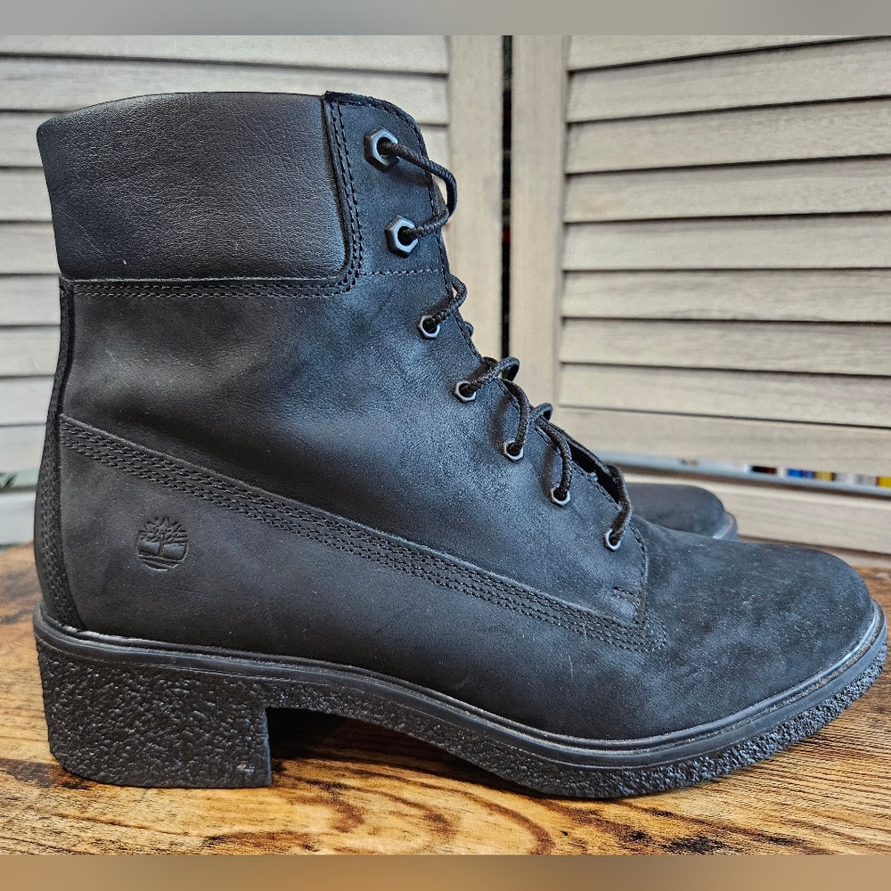 Womens Timberland Ortholite Black Booties